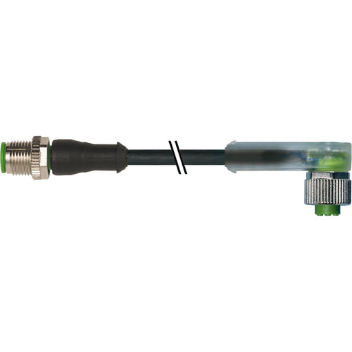 Murrelektronik - Rundsteckverbinder, feldkonfektionierbar (Industriesteckverbinder) Steckverbinder 7000-40321-6330500 M12 St auf M12 Bu