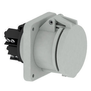 Bals Elektrotech - CEE-Anbausteckdose (IEC 60309) Anbausteckdose 130279 5p >50V grau 1h