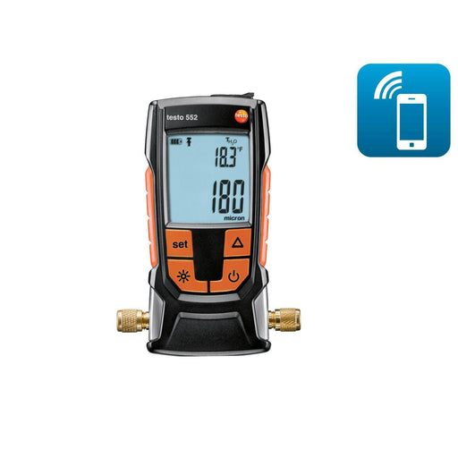 Testo - Differenzdruckmeßgerät Vakuummessgerät 0560 5522 testo 552