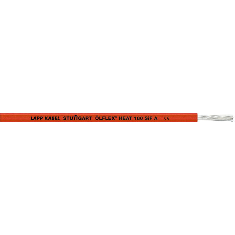 Lapp Kabel&Leitung - Energiekabel >= 1 kV, für feste Verlegung ÖLFLEX HEAT 180 SiF A 1249605/100 1x1,5 WH − 100 Meter