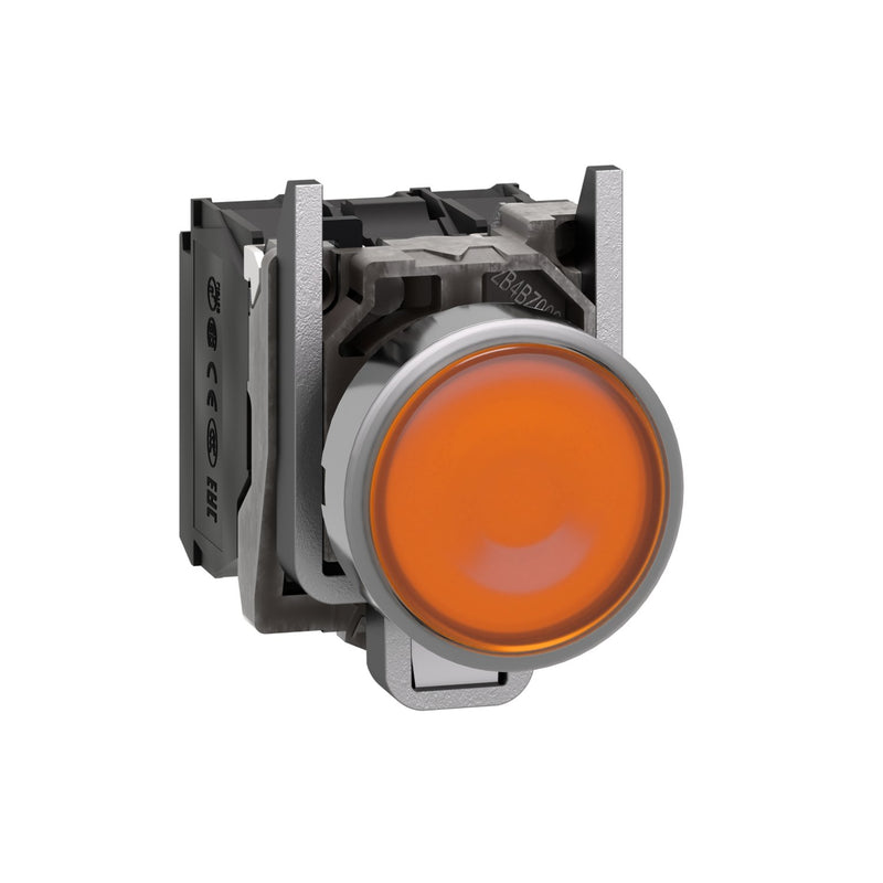 Schneider Electric - Drucktaster, Komplettgerät Leuchtdrucktaster ge-or XB4BW35B5 LED-Modul,24V,1S,1Ö