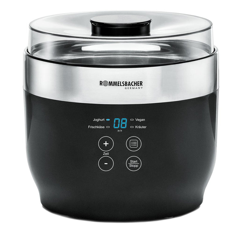Rommelsbacher - Joghurtbereiter Joghurt/Frischkäsebereiter JG 80 1,2l Glasb.+ 4Becher