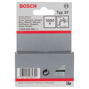 Bosch - Heftklammer Flachdrahtklammer Typ 57, 2609200232 10,6 x 1,25 x 12 mm