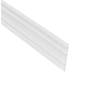 Barthelme - Mechanisches Zubehör/Ersatzteile für Leuchten Frontblende 2m 62393172 weiß