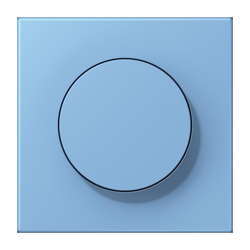 Jung - Abdeckung/Bedienelement für Installationsschalterprogramme Abdeckung mit Drehknopf LC 1740 256 bleu ceruleen 59