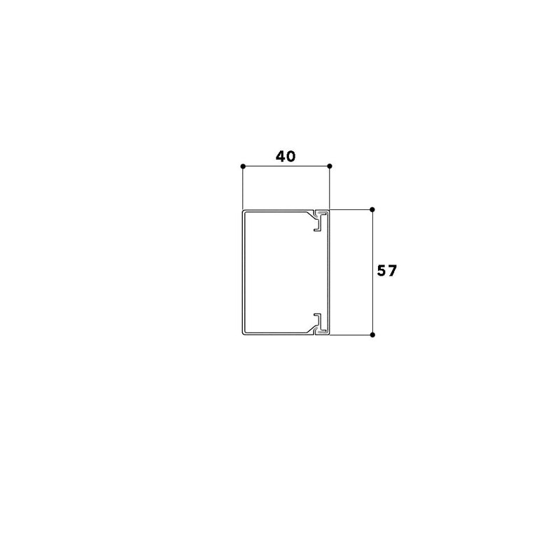 GGK - Leitungsführungskanal LFG-Kanal 40x60 br 1042 − 2 Meter