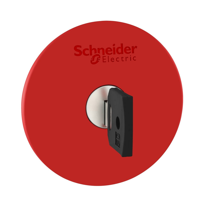 Schneider Electric - Frontelement für Pilztaster Not-Aus-Taster ZB4BS964 rt, D=60 überl.Nr455