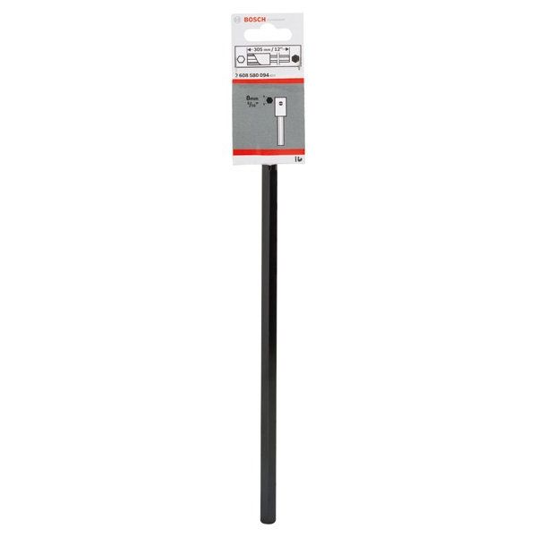 Bosch - Aufnahmeschaft für Lochsägen Verlängerung, 305 mm, mit 2608580094 Schlüsselweite