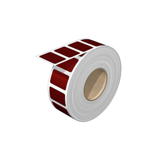 Weidmüller - Kennzeichnungsmaterial Gerätemarkierer, Etikett SM 27/18MM RT VPE100 27x18mm rot − 100 Stück