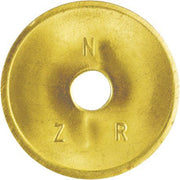 NZR - Wertmarke für Münzautomat Standardwertmarke WM messing #2020 D=26mm Stärke 1,6mm