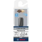 Bosch - Fräser PRO Nutfräser, 2608628386 zweischneidig 13 x L