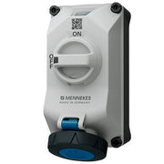 Mennekes - CEE-Steckdose abschaltbar, abgesichert (IEC 60309) Wandsteckdose DUOi 5612409G 16A4P9h 230V IP69