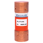 Mersen - Zylindrische Sicherung Sicherungseinsatz AJT2N 21x57 AC600V 2A/T − 10 Stück