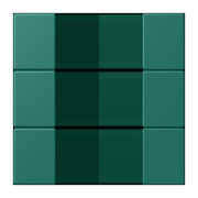 Jung - Abdeckung/Bedienelement für Installationsschalterprogramme Tastensatz 3fach LC 503 TSA 216 vert anglais
