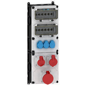 Bals Elektrotech - CEE-Steckdosen-Kombination (IEC 60309) Steckdosen-Kombination 89126 Größe XXL