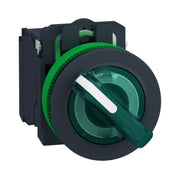 Schneider Electric - Wahlschalter, Komplettgerät Leuchtwahlschalter XB5FK123G5 gn,110V,1Ö1S,2St