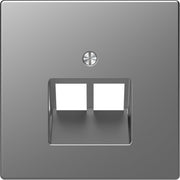 Merten - Einsatz/Abdeckung für Kommunikationstechnik Zentralplatte 2f.eds MEG4522-6036 für UAE-Einsatz