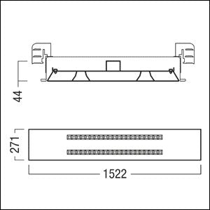 Zumtobel Group - Decken-/Wandleuchte Refurbishment Kit LEFEB2/35 #42189995 840