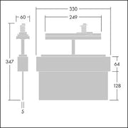 Thorn - Sicherheitsleuchte LED-Fluchtwegepiktogramm VOYAGER BL #96636560