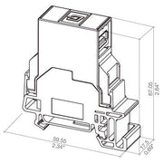 Weidmüller - Kommunikationstechnik-Adapter Tragschienen-Outlet IE-TO-USB USB