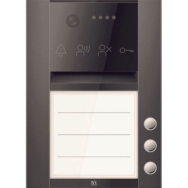 TCS Tür Control - Türstation für Türkommunikation PES PRO Video Außenstation AVA610103-0017 3T AP R7016