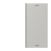 Jung - Abdeckung/Bedienelement für Installationsschalterprogramme Taste 2fach m. Pfeilsymb. LC 402 TSAP 205 gris clair 31