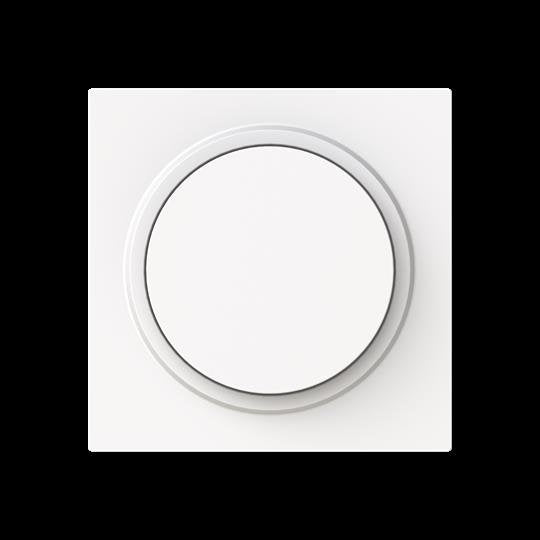 Busch-Jaeger - Abdeckung/Bedienelement für Installationsschalterprogramme Zentralscheibe 6540-44M-102 Dimmer m. Drehknopf