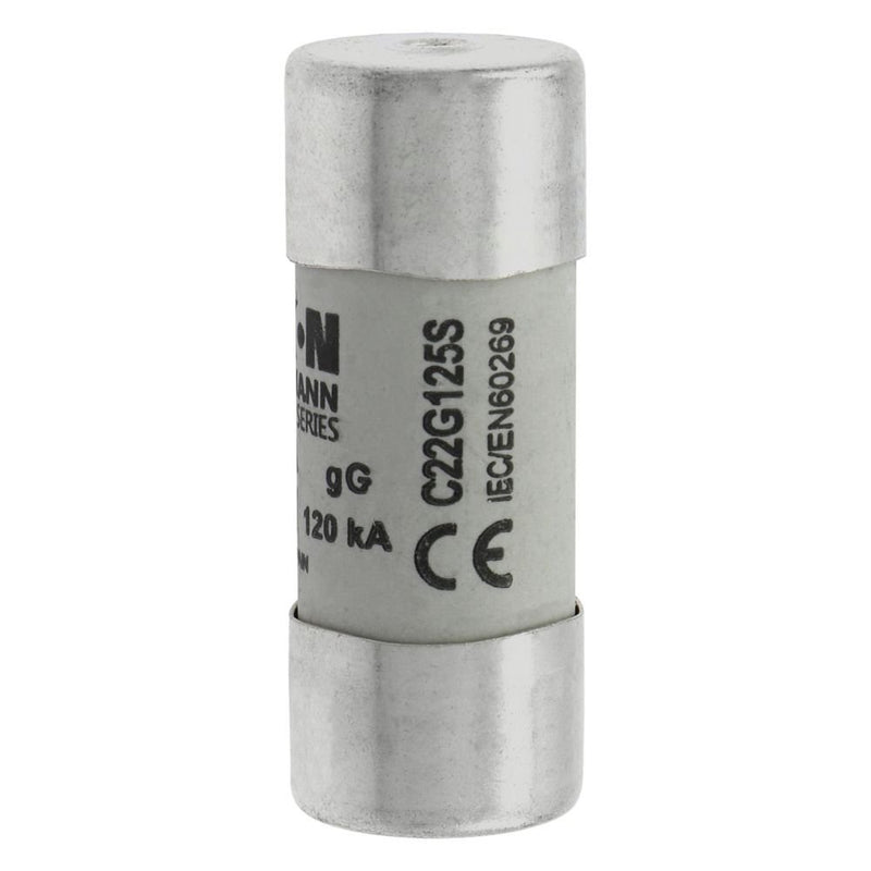 Eaton - Zylindrische Sicherung Sicherungseinsatz C22G125S 125 A, AC 400 V − 10 Stück