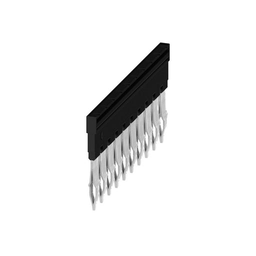 Weidmüller - Querverbinder/Brücker für Reihenklemme Querverbinder ZQV 4N/10 BK gesteckt − 20 Stück