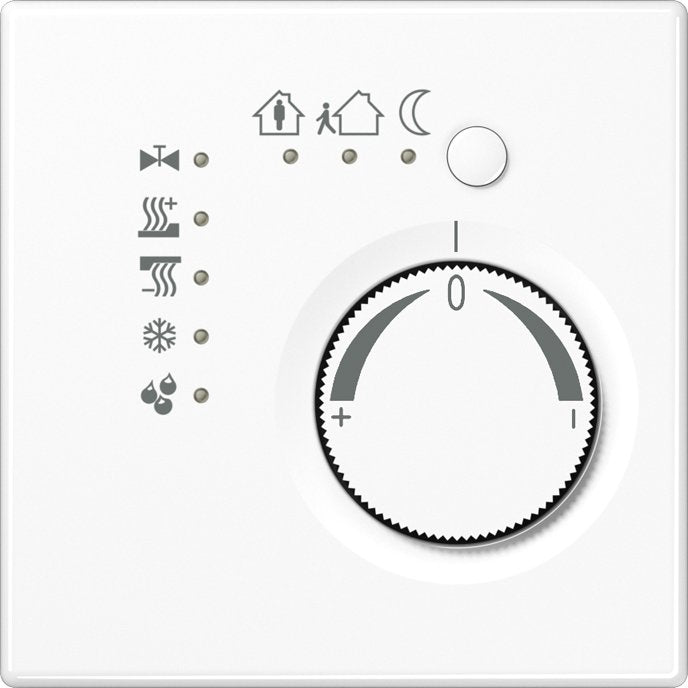 Jung - Bussystem-Raumtemperaturregler KNX Stetigregler aws LS 2178 TS WW mit int.Busankoppler