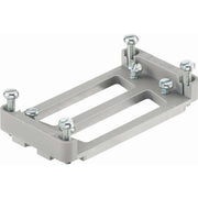 Harting - Adapterplatte für Industriesteckverbinder D-Sub Adapter 2x25-polig 09300009972 f.Gehäuse Han B, Ku − 2 Stück