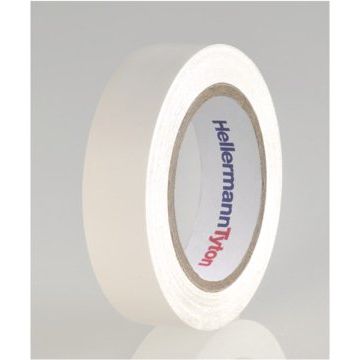 HellermannTyton - Klebeband PVC Isolierband Flex 15-WH15x10m weiss