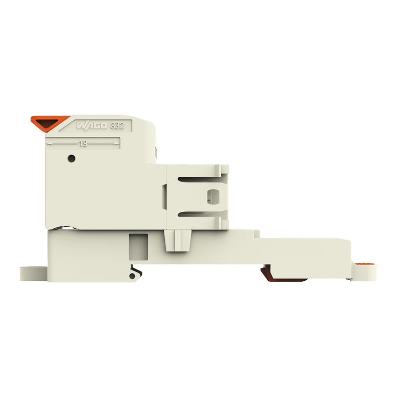 WAGO GmbH & Co. KG - Ein- und mehrpolige Klemmenleiste 1-Leiter-Stiftleiste 832-1202/306-000 PushinCAGECLAMP,lgr − 10 Stück