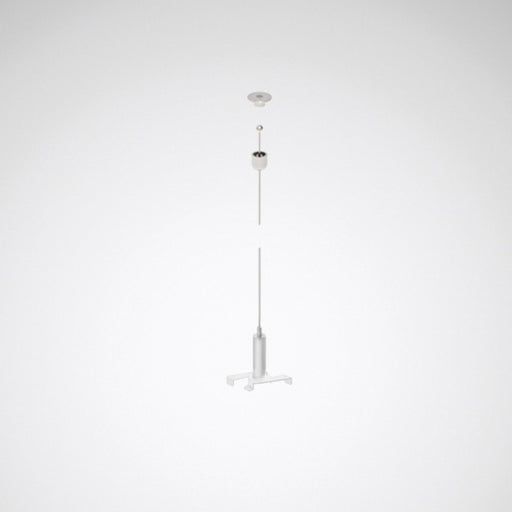 Trilux - Mechanisches Zubehör/Ersatzteile für Leuchten Seilabhängung Rail ZS-C H #8899500 weiß