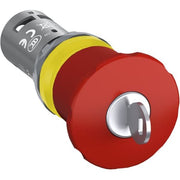 ABB Stotz S&J - NOT-AUS-Taster, Komplettgerät Not-Aus-Taster CE4K1-10R-11 40mm, 1S+1Ö