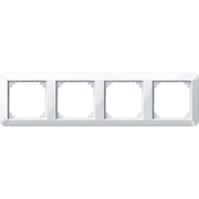 Merten - Abdeckrahmen Rahmen 4f.pws/gl 389419 waage/senkrecht