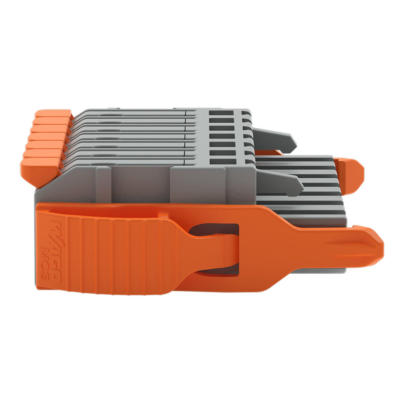 WAGO - Kabelsteckverbinder für Leiterplattensteckverbinder 1-Leiter-Federleiste 2231-1107/038-000 Push-in CAGECLAMP,gr − 50 Stück