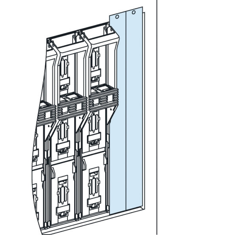 Schneider Electric - Frontplatte (Schaltschrank) Abdeckplatte PrismaSeT-P LVS03740 FuPacT ISFL160