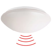 BEG Brück Electronic - Decken-/Wandleuchte LED-Wand-u.Deckenleuchte L8-LEDN-HF weiß HF