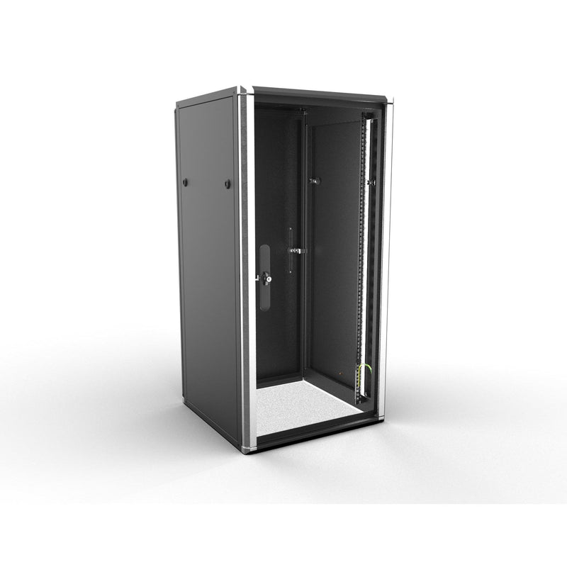 Enoc - Netzwerk-/Serverschrank Basic 19" Standschrank F3 6612-S 60x60x24HE sw