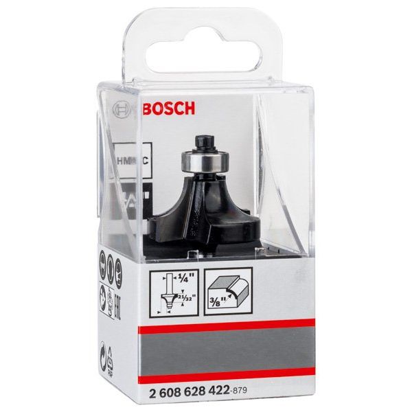 Bosch - Fräser PRO Abrundfräser, R 2608628422 3/8