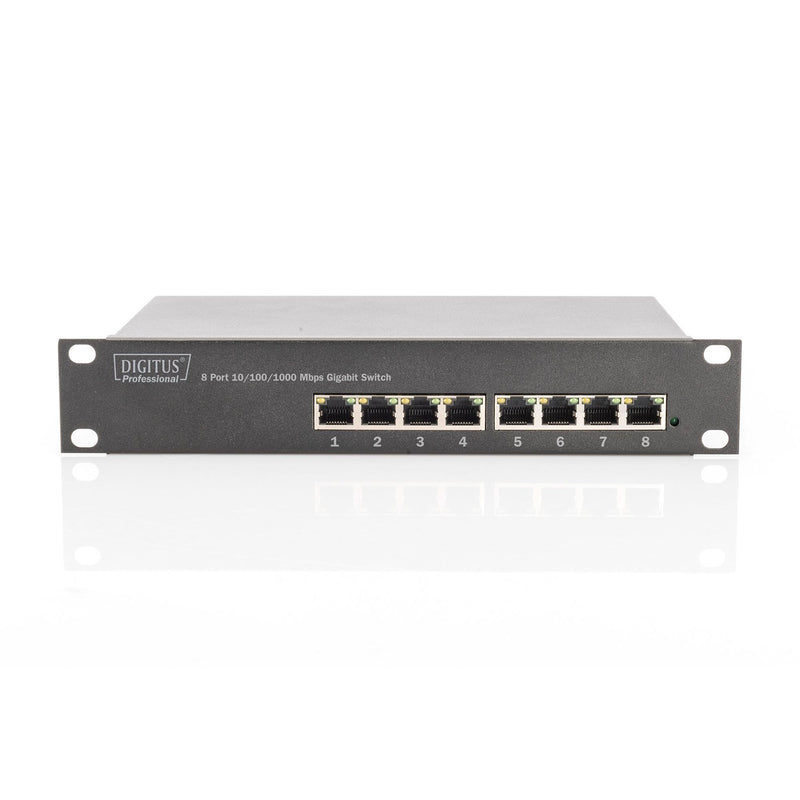 DIGITUS - Netzwerk Switch Gigabit Switch DN-80114 8-Port