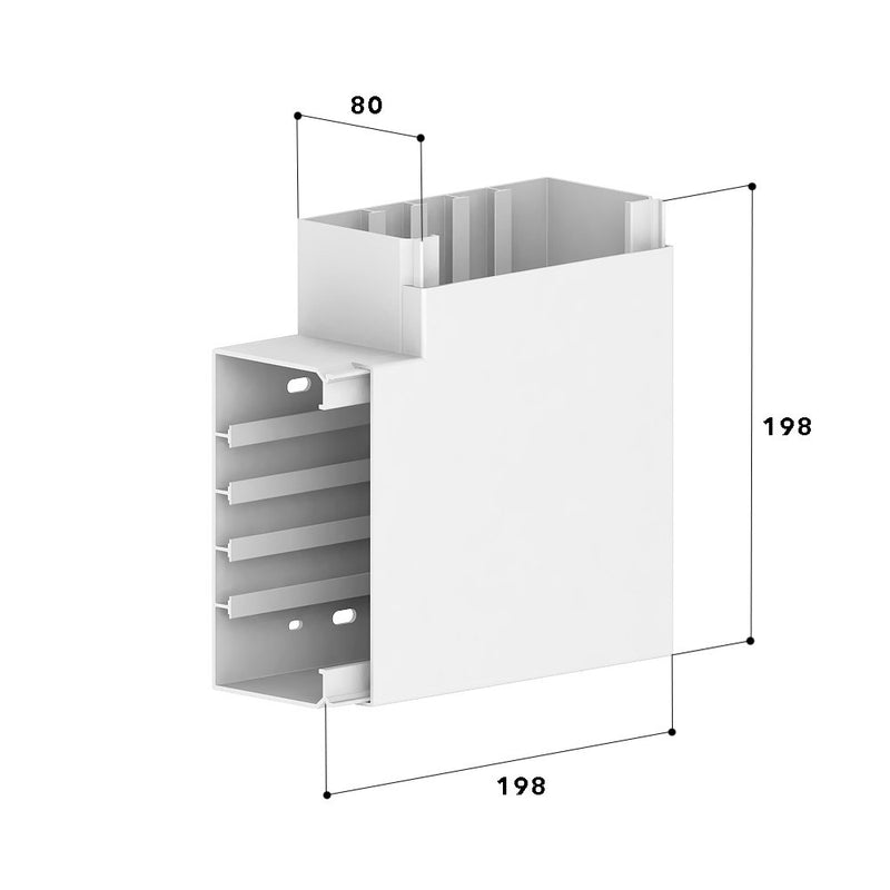 GGK - Flachwinkel für Geräteeinbaukanal Flachwinkel 14121  − 1 Stück
