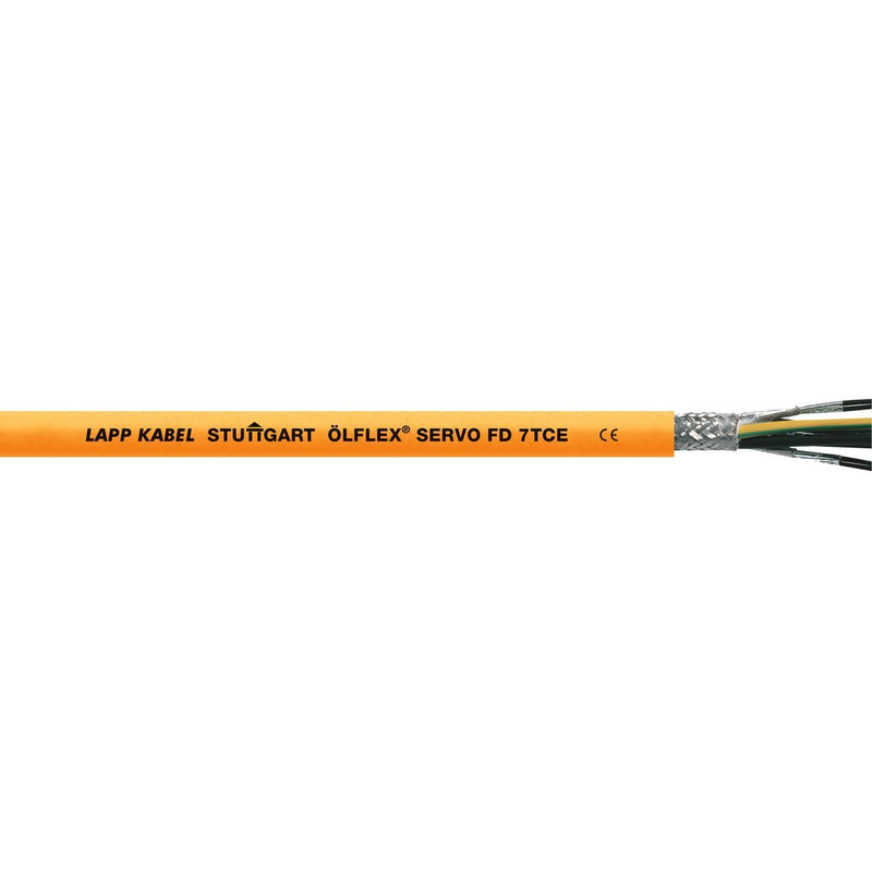 Lapp Kabel&Leitung - Energiekabel >= 1 kV, für feste Verlegung ÖLFLEX SERVO FD 7TCE 700755/1524 4G14AWG+(2x16AWG) − 1524 Meter