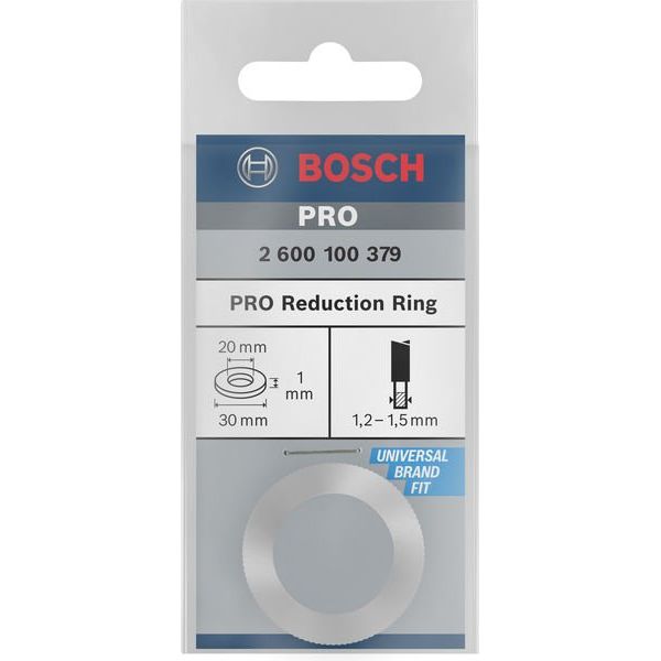 Bosch - Systemzubehör für Sägen (Akku/elektrisch/Druckluft) Reduzierring für PRO 2600100379 Kreissägeblatt 30 x