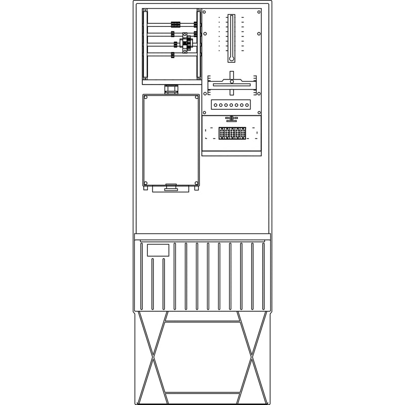 Elsta Mosdorfer - Zähler-Komplettschrank Zähleranschlusssäule 10051476 A320 S5 1Z 3.HZ