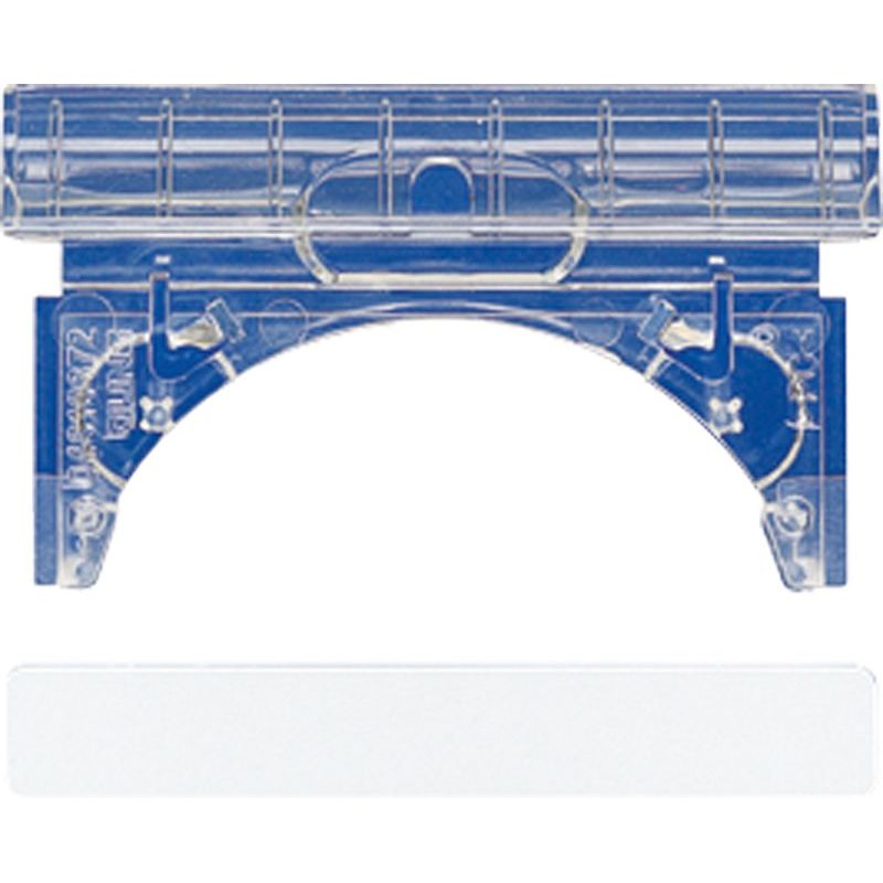 Jung - Halterung für Bezeichnungsmaterial Beschriftungsfeldträger AS 81 INA BT 53,5x10mm