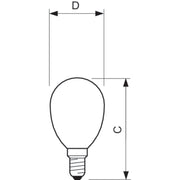 Philips Lighting - LED - Lampe/Multi - LED LED - Tropfenlampe E14 CorePro LED#34774800 klar Glas
