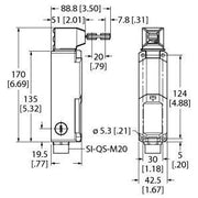 Turck - Einzelpositionsschalter Sicherheitsschalter SI-LS42DSH Schnappschloss − 1 Stück