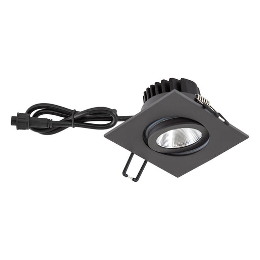 EVN Lichttechnik - Downlight/Strahler/Flutlicht LED-Einbauleuchte IP65 PC654061602 350mA 3000K anthr